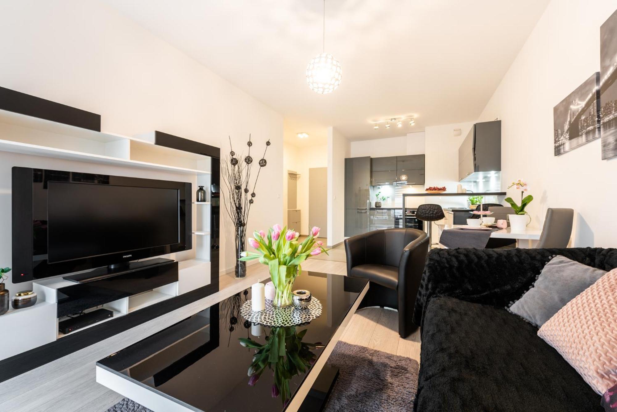 Apartamenty Tespis - Francuska Atal Park II Katoviçe Dış mekan fotoğraf