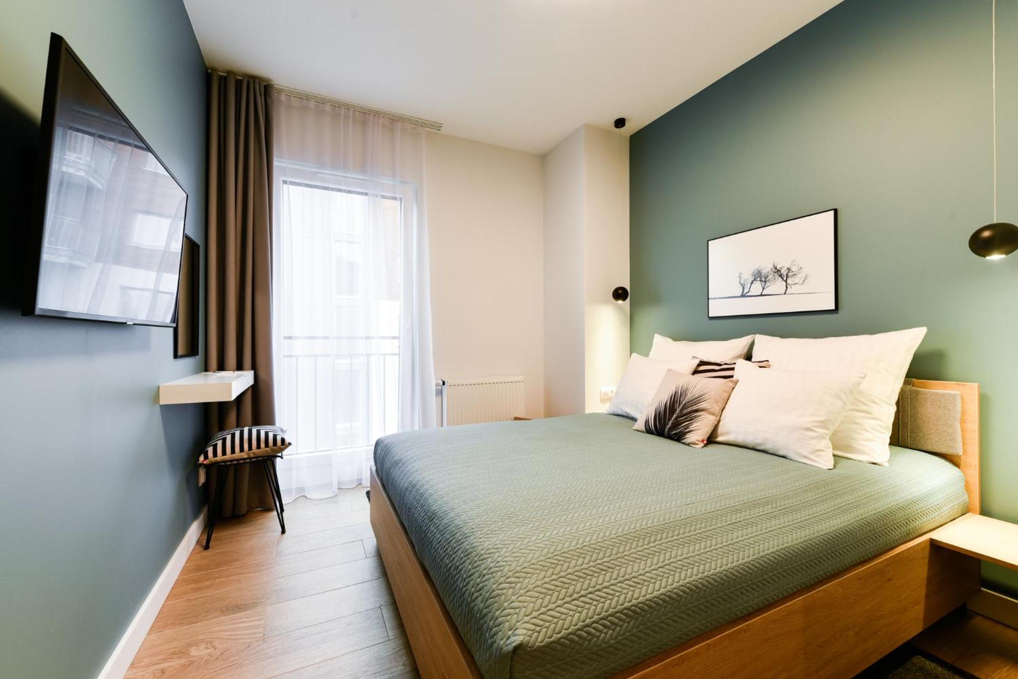 Apartamenty Tespis - Francuska Atal Park II Katoviçe Dış mekan fotoğraf